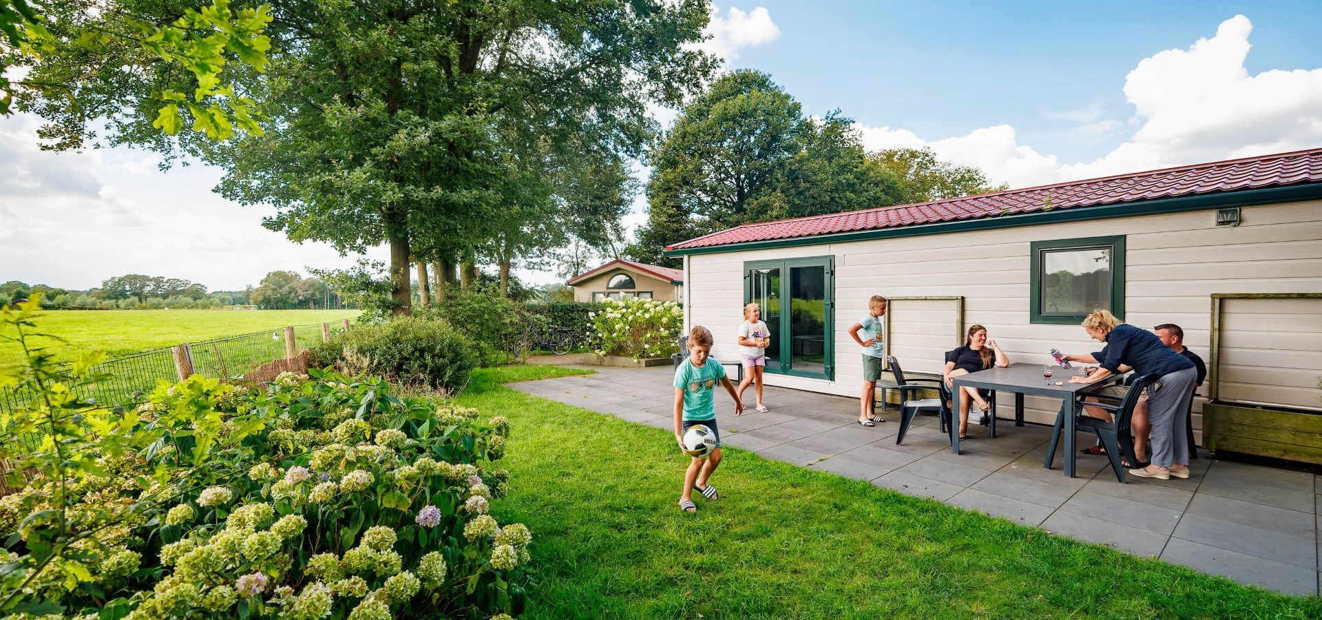 Bungalowpark in holland familie