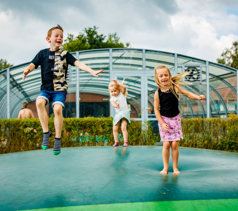 Kleiner campingplatz in holland sprungkissen
